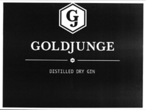 GOLDJUNGE DISTILLED DRY GIN Logo (DPMA, 09/23/2016)