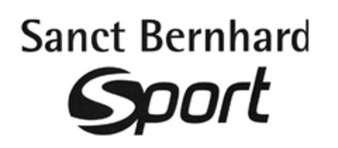 Sanct Bernhard Sport Logo (DPMA, 09/05/2018)