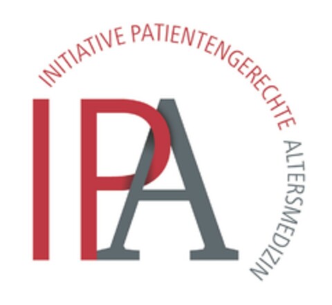 IPA INITIATIVE PATIENTENGERECHTE ALTERSMEDIZIN Logo (DPMA, 17.12.2018)