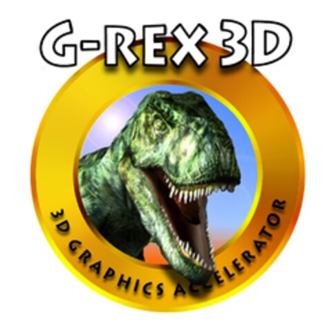 G-REX  3D 3D GRAPHICS ACCELERATOR Logo (DPMA, 06/02/2020)