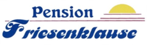 Pension Friesenklause Logo (DPMA, 27.01.2021)