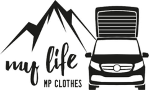 my life MP CLOTHES Logo (DPMA, 15.02.2021)