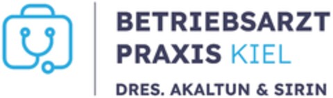 BETRIEBSARZTPRAXIS KIEL DRES. AKALTUN & SIRIN Logo (DPMA, 13.03.2024)