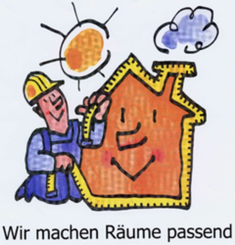 Wir machen Räume passend Logo (DPMA, 04/25/2002)