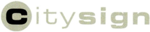 Citysign Logo (DPMA, 03.03.2003)