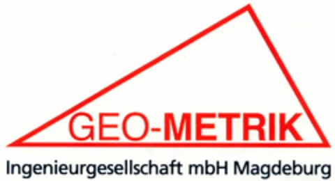 GEO-METRIK Ingenieurgesellschaft mbH Magdeburg Logo (DPMA, 30.06.2003)