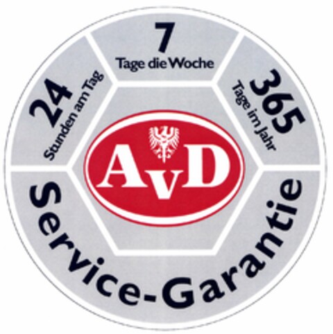 AVD Service-Garantie Logo (DPMA, 06.09.2004)