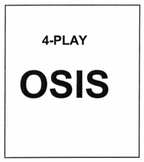 4-PLAY OSIS Logo (DPMA, 01/04/2005)