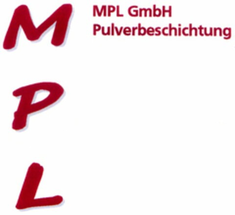 MPL GmbH Pulverbeschichtung Logo (DPMA, 03/08/2005)