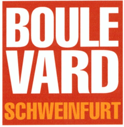 BOULEVARD SCHWEINFURT Logo (DPMA, 22.11.2005)