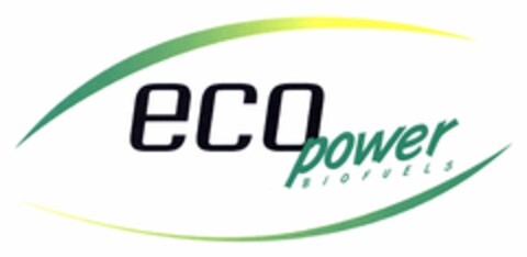 eco power BIOFUELS Logo (DPMA, 24.03.2006)