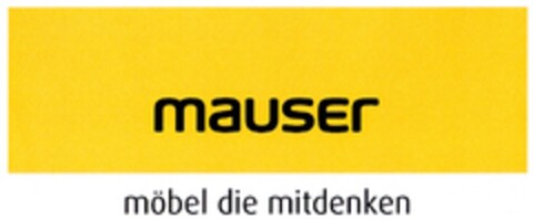 mauser möbel die mitdenken Logo (DPMA, 18.12.2006)