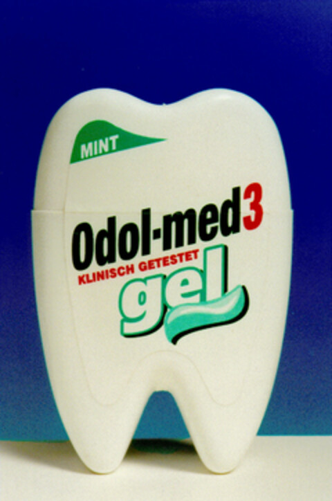 Odol-med3 KLINISCH GETESTET gel Logo (DPMA, 06/24/1995)