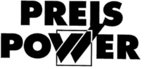 PREIS POWER Logo (DPMA, 10/10/1996)