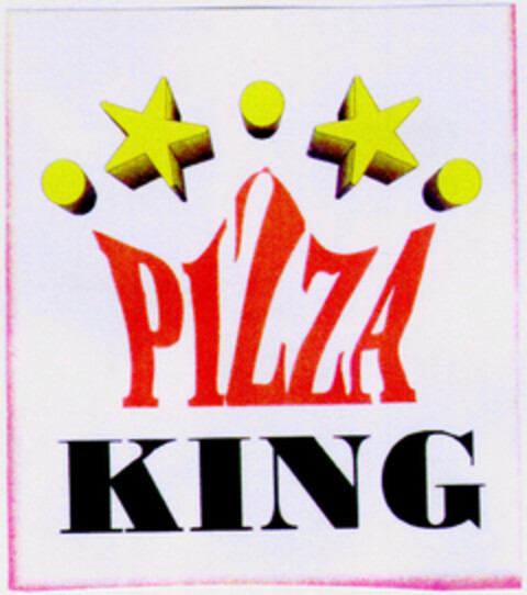 PIZZA KING Logo (DPMA, 21.04.1997)