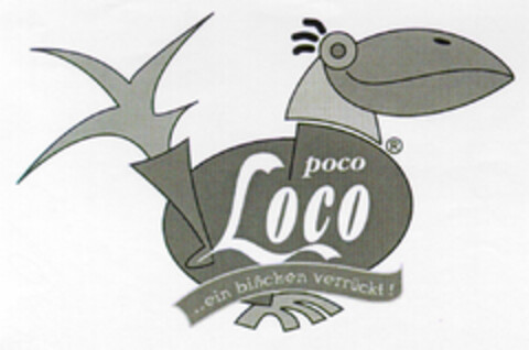 poco Loco ..ein bißchen verrückt! Logo (DPMA, 15.10.1997)