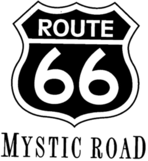 ROUTE 66 MYSTIC ROAD Logo (DPMA, 06/16/1998)