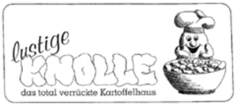 lustige KNOLLE das total verrückte Kartoffelhaus Logo (DPMA, 23.02.1999)
