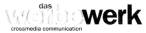 das werbewerk crossmedia communication Logo (DPMA, 08.07.1999)