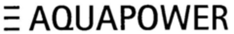 AQUAPOWER Logo (DPMA, 02.10.1999)