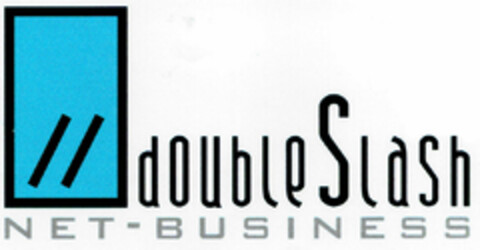 doubleSlash NET-BUSINESS Logo (DPMA, 14.10.1999)