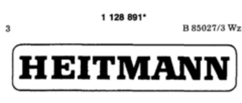 HEITMANN Logo (DPMA, 19.07.1988)