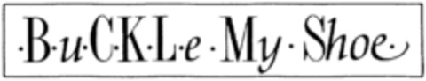 ·B·u·C·K·L·e·My·Shoe· Logo (DPMA, 09.05.1991)