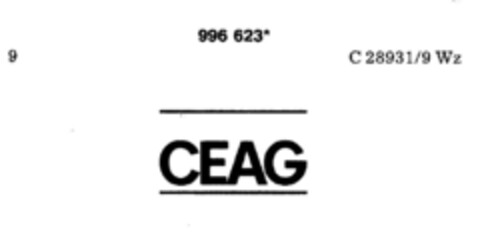CEAG Logo (DPMA, 20.11.1979)