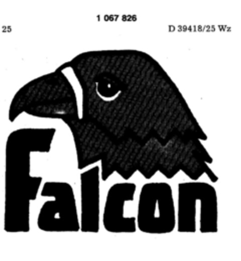 Falcon Logo (DPMA, 30.01.1984)
