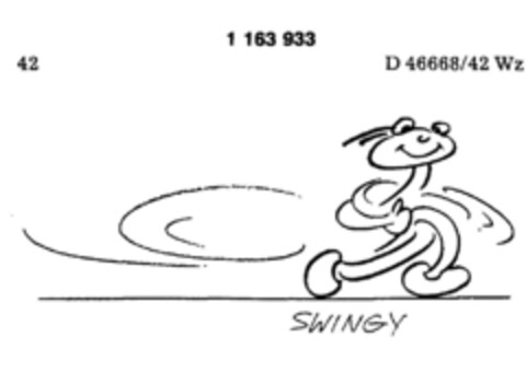 SWINGY Logo (DPMA, 14.06.1989)