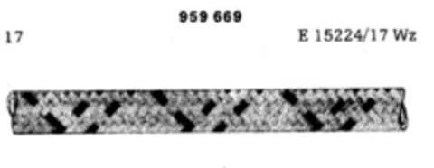 959669 Logo (DPMA, 16.01.1971)