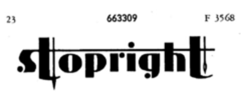 stopright Logo (DPMA, 02.07.1953)