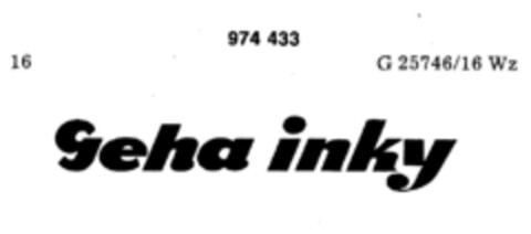 Geha inky Logo (DPMA, 21.12.1977)