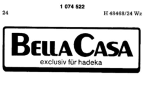 BELLA CASA Logo (DPMA, 20.02.1981)