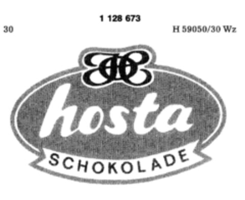 hosta SCHOKOLADE Logo (DPMA, 02/18/1988)