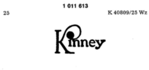 Kinney Logo (DPMA, 28.04.1979)