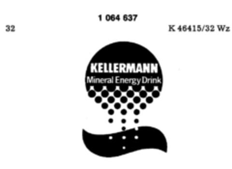 KELLERMANN Mineral Emergy Drink Logo (DPMA, 11/26/1983)