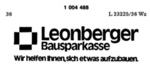 Leonberger Bausparkasse Logo (DPMA, 02.04.1979)
