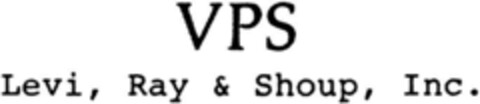 VPS  Levi, Ray & Shoup, Inc. Logo (DPMA, 03.06.1992)