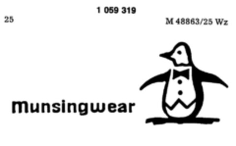 munsingwear Logo (DPMA, 15.10.1980)