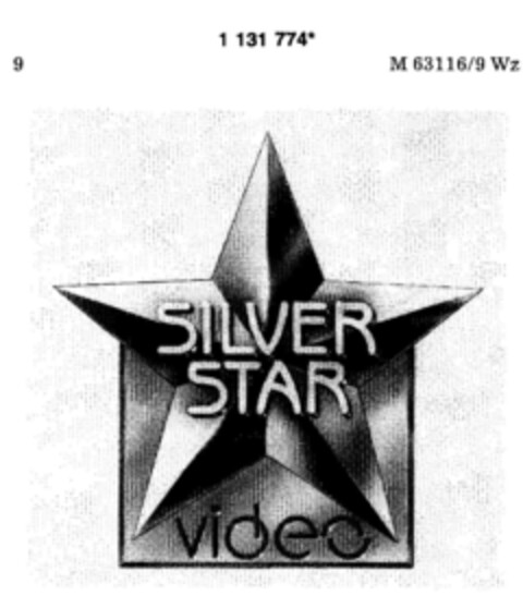 SILVER STAR video Logo (DPMA, 27.06.1988)