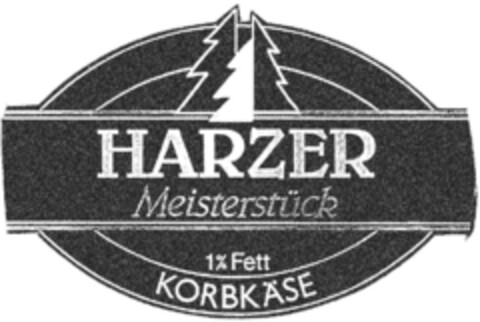 HARZER Meisterstück KORBKÄSE Logo (DPMA, 16.07.1991)
