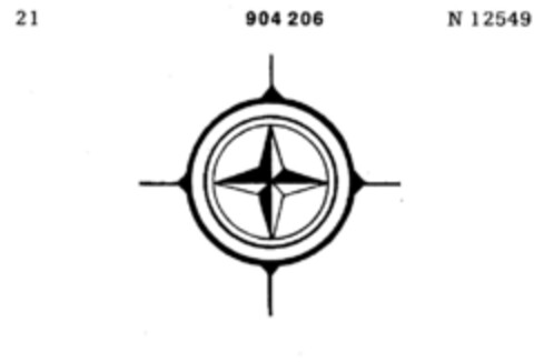 904206 Logo (DPMA, 24.06.1971)