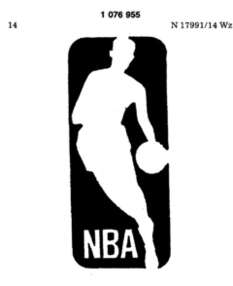 NBA Logo (DPMA, 28.01.1982)