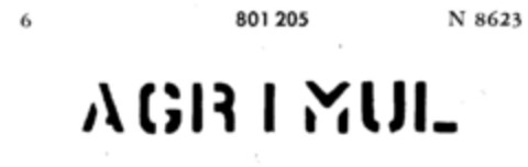 AGRIMUL Logo (DPMA, 26.09.1963)