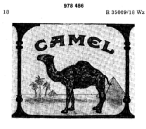 CAMEL Logo (DPMA, 20.03.1978)