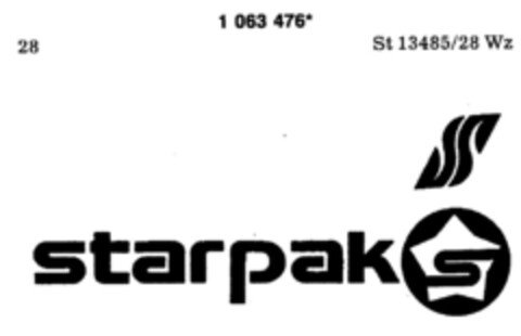 starpak Logo (DPMA, 05/06/1983)