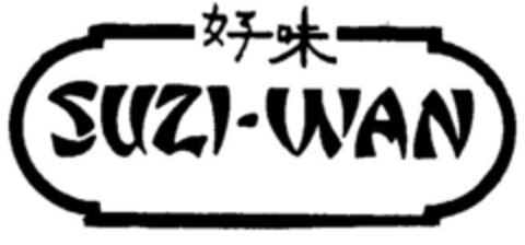 SUZI-WAN Logo (DPMA, 01.12.1981)