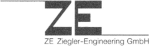 ZE Ziegler-Engineering GmbH Logo (DPMA, 10.09.1991)