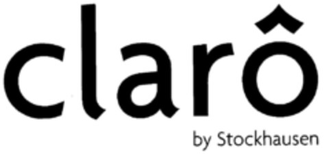 clarô by Stockhausen Logo (DPMA, 01/25/2000)